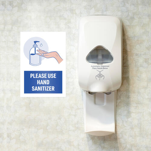 Avery Surface Safe USE HAND SANITIZER Wall Decals (83179)