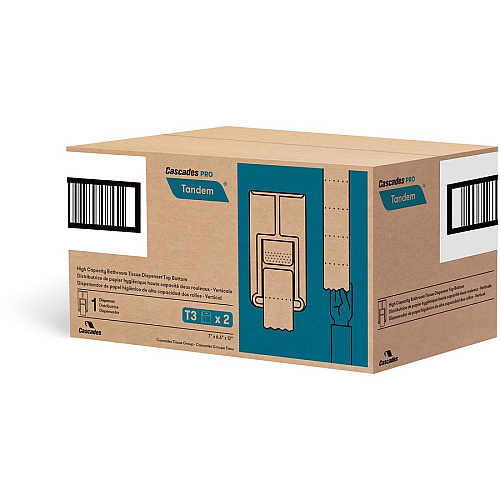 Cascades PRO Tandem DHC Bath Tissue Dispenser (C310)