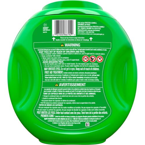 Gain Flings Detergent Pacs (86792)