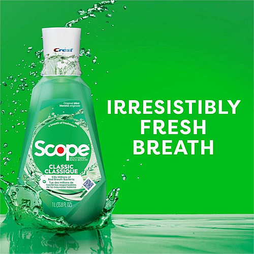 Crest Scope Classic Mouthwash (95662)