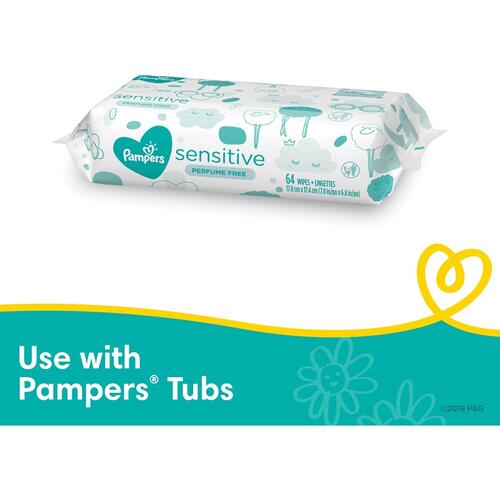 Pampers Baby Wipes Sensitive (88529)