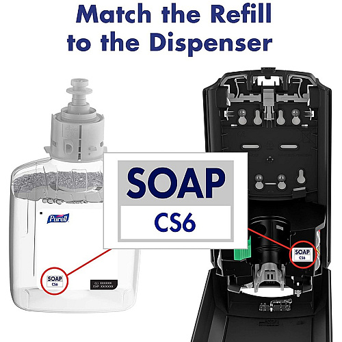 PURELL CS6 Healthcare HEALTHY SOAP 2% CHG Antimicrobial Foam (658102)