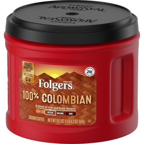 Folgers 100% Colombian Coffee Ground (20532)