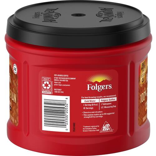 Folgers 100% Colombian Coffee Ground (20532)