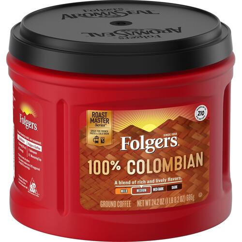 Folgers 100% Colombian Coffee Ground (20532)