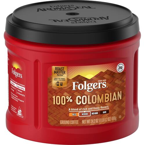 Folgers 100% Colombian Coffee Ground (20532)