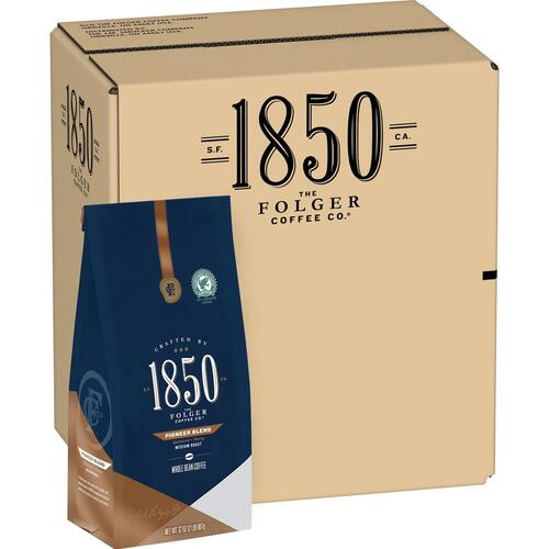 Folgers 1850 Pioneer Blend Coffee Whole Bean (21521)