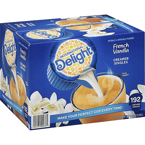 International Delight French Vanilla Liquid Creamer Singles (101521)