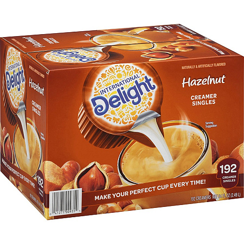International Delight Hazelnut Liquid Creamer Singles (101522)