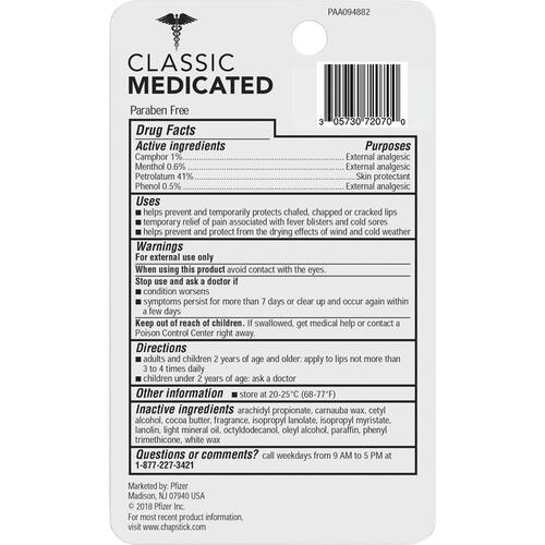 ChapStick Medicated Lip Balm (72070)
