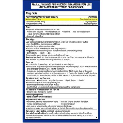 Theraflu Multi-Sympton Severe Cold & Cough Medicine (91706)