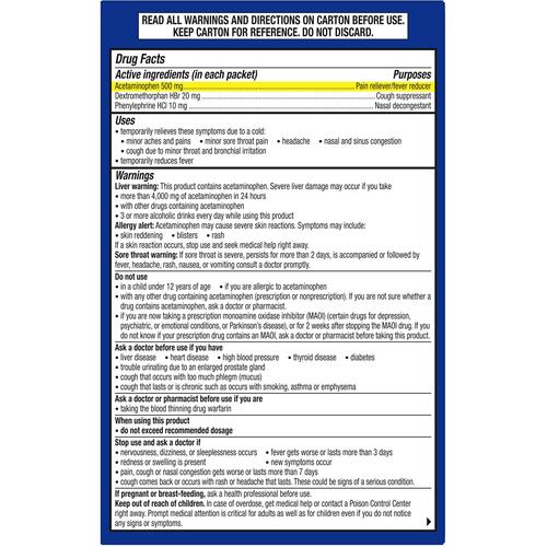 Theraflu Multi-Sympton Severe Cold & Cough Medicine (91706)