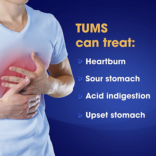 TUMS Smoothies Extra Strength Antacid Chewable Tablet (39287)
