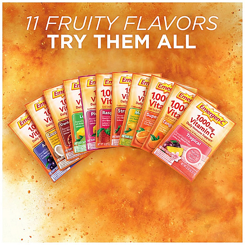 Emergen-C Raspberry Vitamin C Drink Mix (30201)