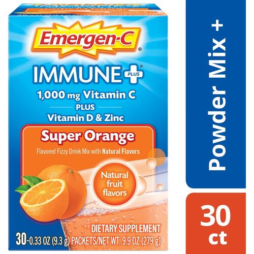 Emergen-C Immune+ Super Orange Powder Drink Mix (00042)