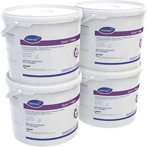 Diversey One-Step Ready-to-Use Hospital Disinfectant Cleaner Wipe (100850924)
