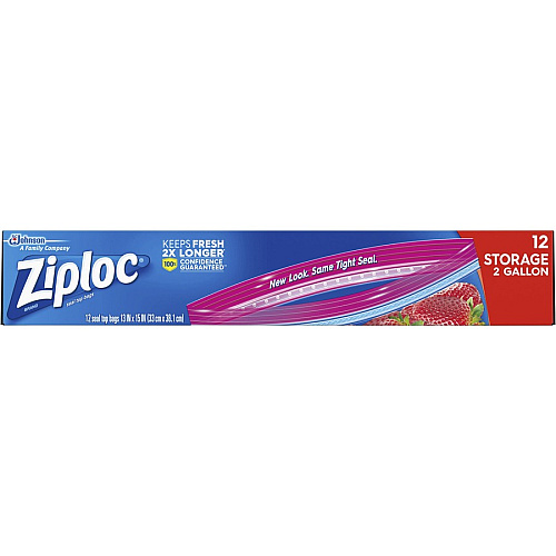 Ziploc 2-gallon Storage Bags (664531)