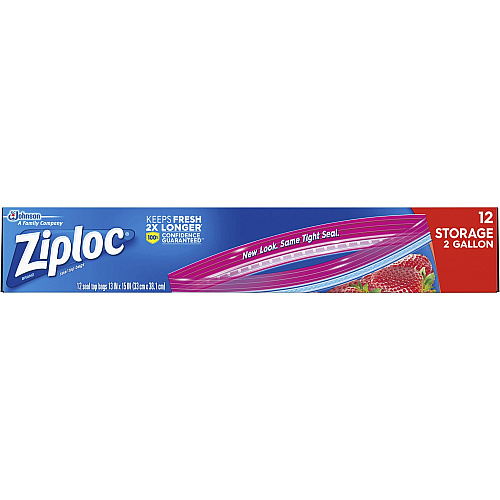 Ziploc 2-gallon Storage Bags (664531)
