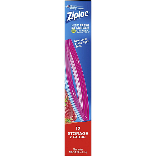 Ziploc 2-gallon Storage Bags (664531)