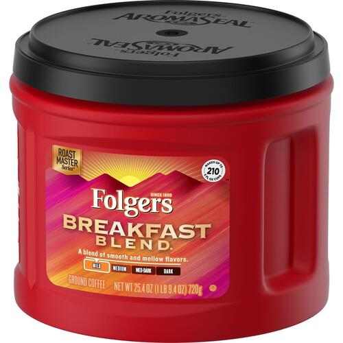 Folgers Breakfast Blend Coffee (20529)