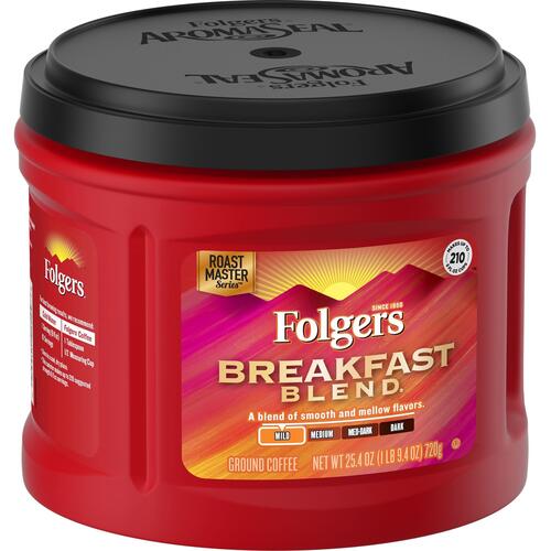 Folgers Breakfast Blend Coffee (20529)