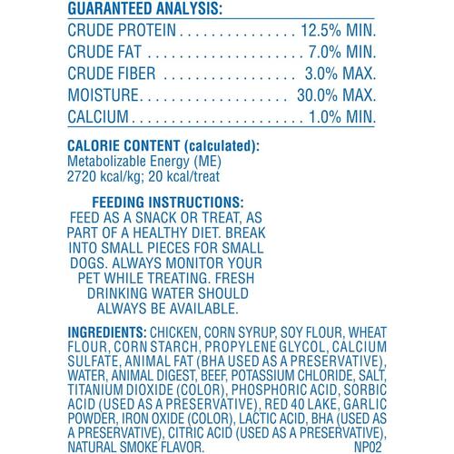 Canine Carryouts Beef Flavor Chewy Dog Treats (50154)