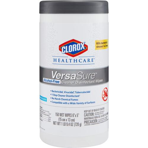 Clorox Healthcare VersaSure Disinfectant Wipes (31758CT)