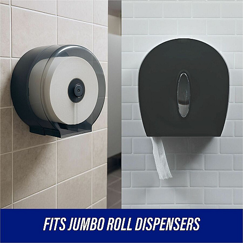 Genuine Joe Jumbo Jr Dispenser Bath Tissue Roll (35100112)