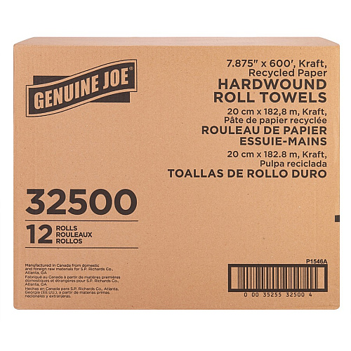 Genuine Joe Embossed Hardwound Roll Towels (32500)