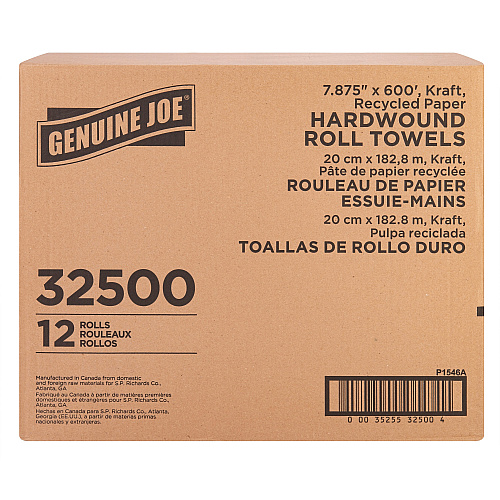 Genuine Joe Embossed Hardwound Roll Towels (32500)