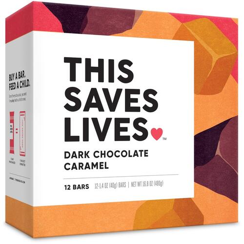 This Saves Lives Dark Chocolate/Caramel Bars (00227)