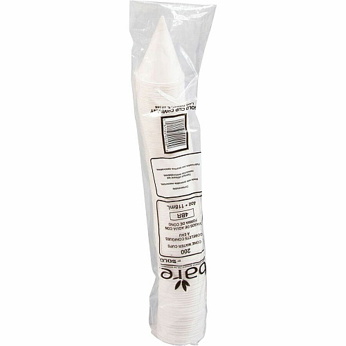 SOLO Eco-Forward 4 oz Treated Paper Cone Water Cups (4BR2050)