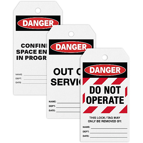 Avery UltraDuty Hazard Warning Tag Kit (62404)