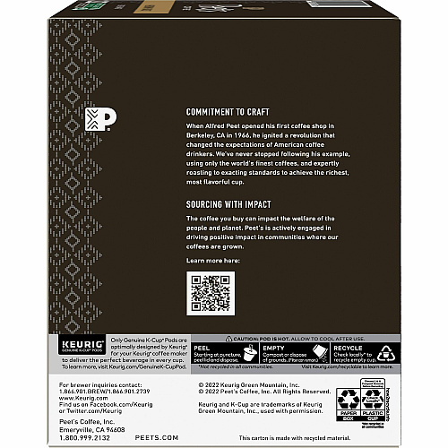 Peet's Coffee K-Cup Big Bang Coffee (2407)