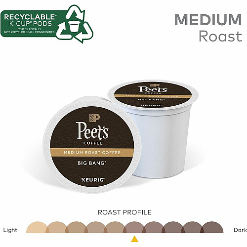 Peet's Coffee K-Cup Big Bang Coffee (2407)