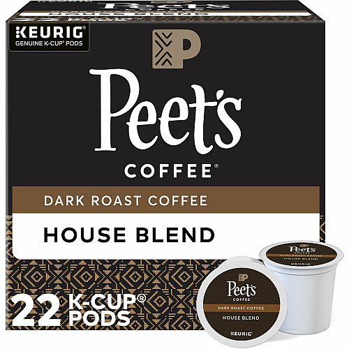 Peet's Coffee K-Cup House Blend Coffee (2410)