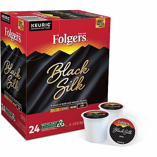 Folgers K-Cup Black Silk Coffee (7457)