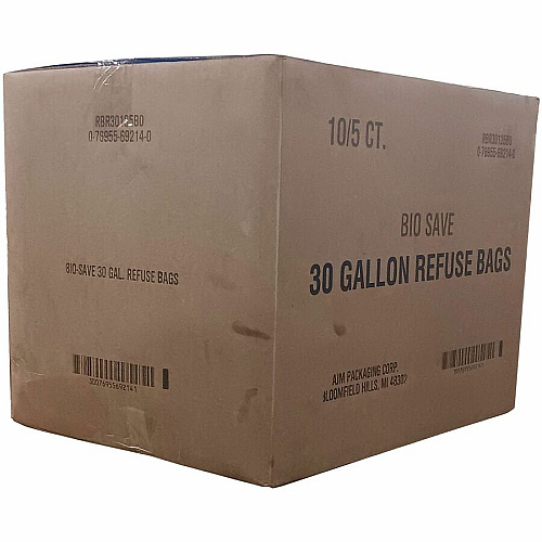 Bio Save Bio-Save 30-gallon Lawn & Leaf Bags (RBR30105BO)