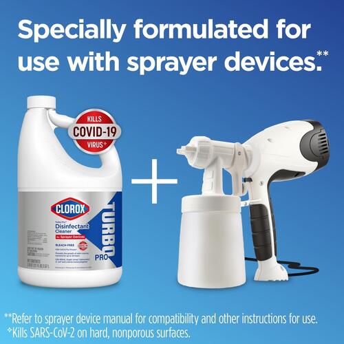 Clorox Turbo Pro Disinfectant Cleaner (60091CT)