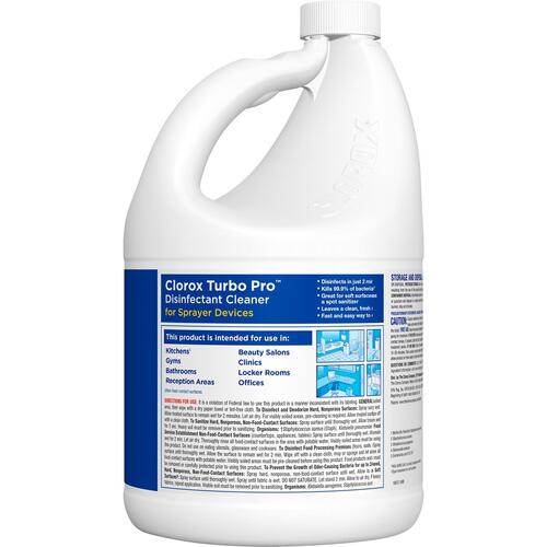Clorox Turbo Pro Disinfectant Cleaner (60091CT)