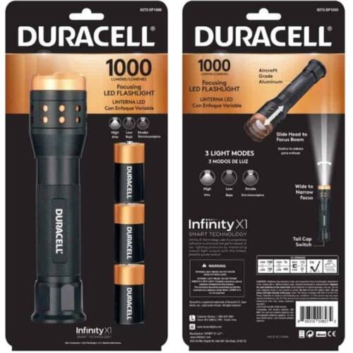 Duracell Aluminum Focusing LED Flashlight (8272DF1000)