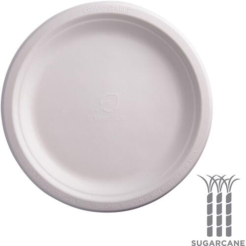 Eco-Products Sugarcane Plates (EPP013P)
