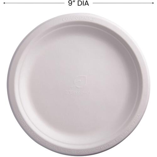 Eco-Products Sugarcane Plates (EPP013P)