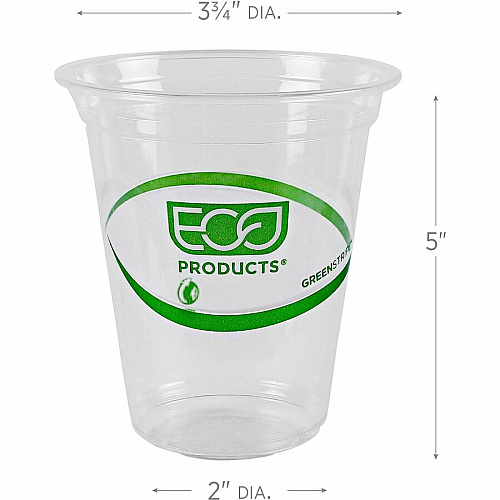 Eco-Products 16 oz GreenStripe Cold Cups (EPCC16GSA)