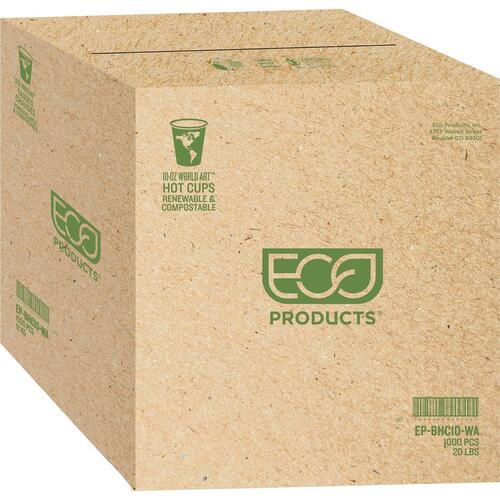 Eco-Products World Art Hot Drink Cups (EPBHC10WAPCT)