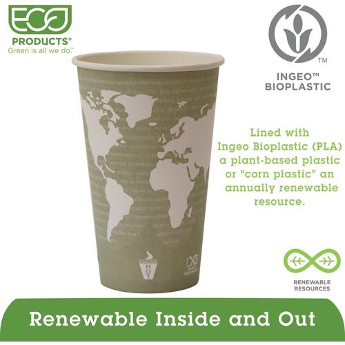 Eco-Products World Art Hot Drink Cups (EPBHC16WAP)