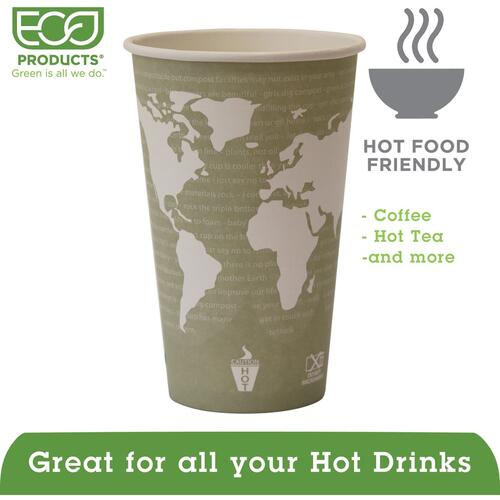 Eco-Products World Art Hot Drink Cups (EPBHC16WAP)