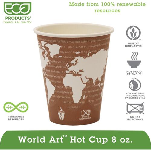 Eco-Products World Art Hot Drink Cups (EPBHC8WAP)