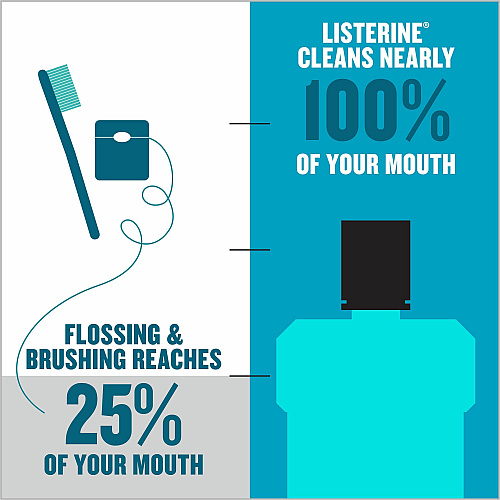 LISTERINE Cool Mint Antiseptic Mouthwash (42735)