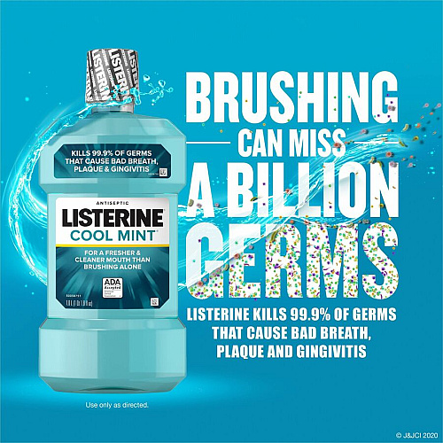 LISTERINE Cool Mint Antiseptic Mouthwash (42735)